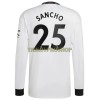 Original Fußballtrikot Manchester United Sancho 25 Auswärtstrikot 2022-23 Langarm Für Herren